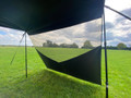 Pre-Loved Scenic Shade Campervan Canopy with PVC Window Charcoal | Lightly Used | 2011903616 OLPRO