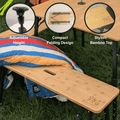 Folding Bamboo Bench Set of Two OLPRO