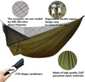 Portable Hammock with Canopy & Bug Net OLPRO Extra