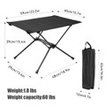 Lightweight Folding Table - Durable & Portable Camping Table WEST TUNE
