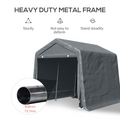 Storage Tent 2.8x2.4x2.4m - Dark Grey