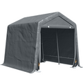 Storage Tent 2.8x2.4x2.4m - Dark Grey Outsunny