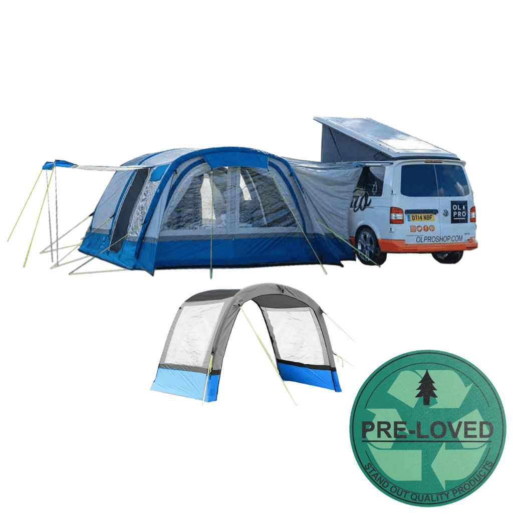 Pre-Loved Cocoon Breeze® v1 Driveaway Awning (Blue & Grey)