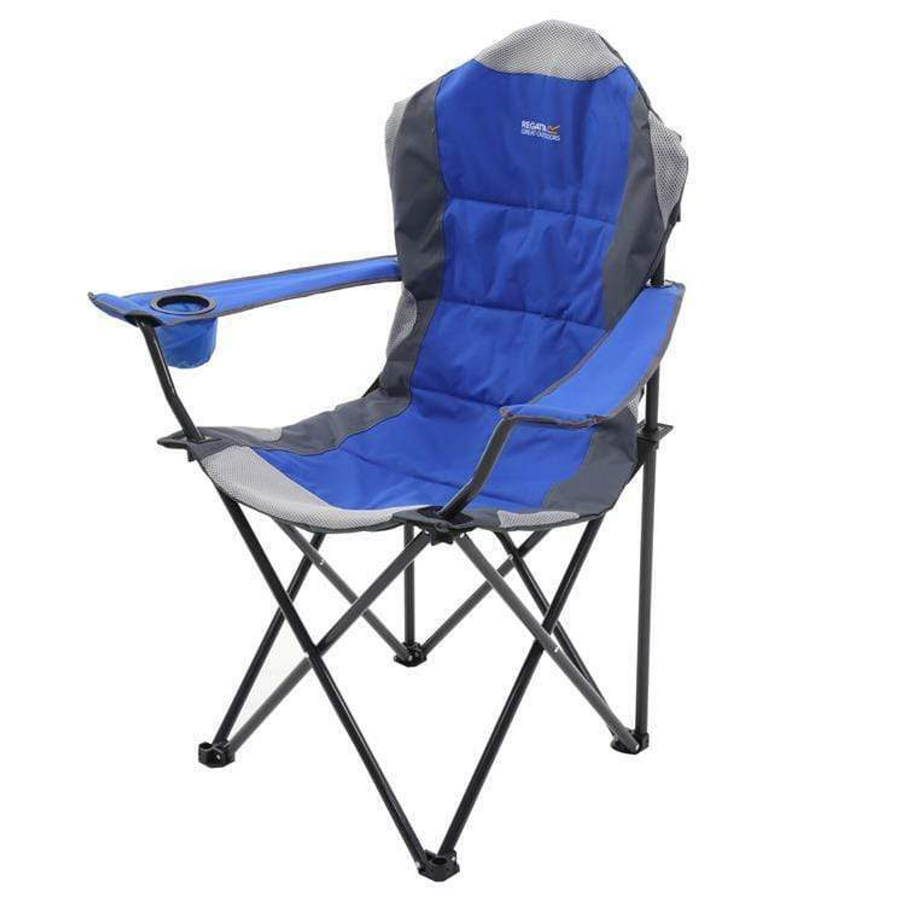 Vriendelijkheid ik ben slaperig Nauwkeurig Kruza gewatteerde opvouwbare campingstoel - nautisch blauw