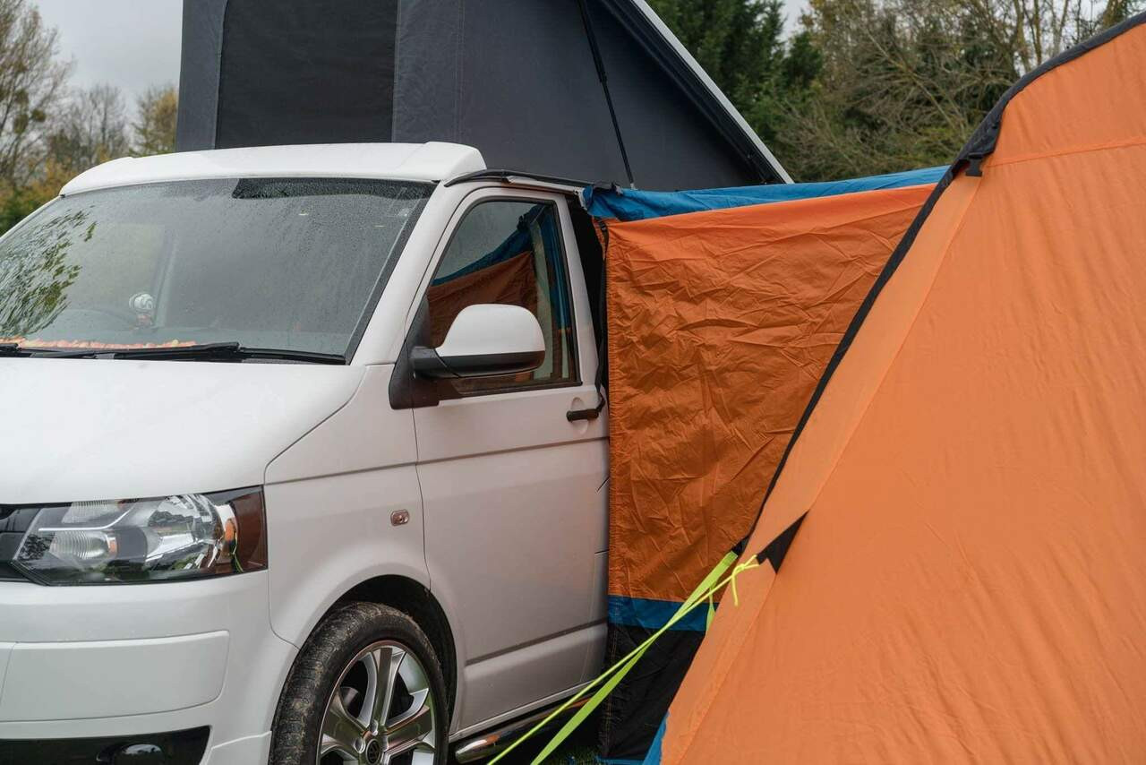 Cocoon Breeze Inflatable Campervan Awning | Orange