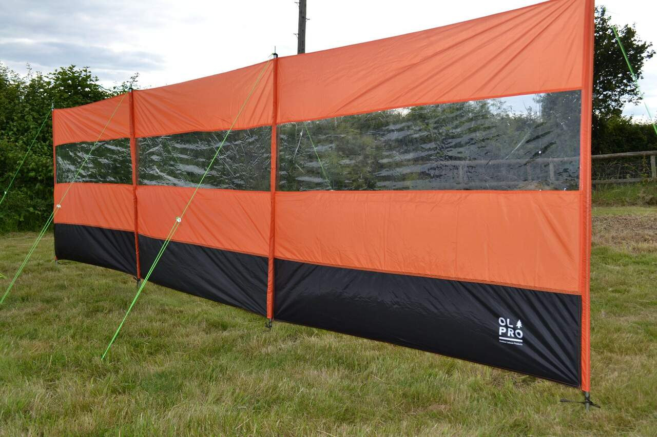 Orange Compact Vision Windbreak - OLPRO