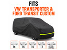 VW/FORD Transporter/Transit Custom 4 ply campervan cover black
