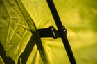 A close up of the fibreglass pole of the Abberley XL 4 Berth Tent by OLPRO
