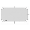 Wichenford 3.0/Breeze and Stafford 8.0 Tent Footprint Groundsheet