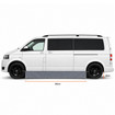 LWB Draughtskirt for Campervan Awning draught protection showing dimensions