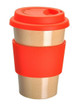 Husk Breaktime Beaker Red on White background.  BUY ONE GET ONE FREE