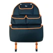 The Rear Single Seat Storage Organiser in Orange by OLPRO on a white background.