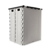 The 30L Foldable Dustbin from OLPRO pictured on a white background full assembled.