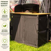 Deluxe Camp Kitchen With Double Cupboard