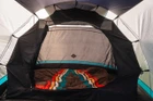 An image taken inside of the tent showing the bedroom pod of the Stafford 4.0 OLPRO x Ed Stafford with a blanko in the bedroom pod.