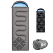 The Grey Stafford Sleeping Bag on a white background.