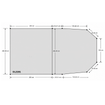 Universal/Apollo Tent Footprint Groundsheet - 460cm x 250cm