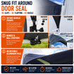 Barn Door Campervan Canopy for VW T5 & T6 OLPRO