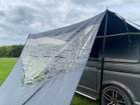 Campervan Scenic  Shade Canopy with PVC Window OLPRO , imageset:Charcoal