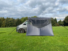Campervan Scenic  Shade Canopy with PVC Window OLPRO , imageset:Charcoal