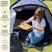 OLPRO Bamboo Camping Stool 2 Fold 