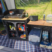 Bamboo Camp Kitchen with side Table OLPRO