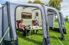 Pre-Loved View 420 Caravan Inflatable Porch Awning With Porch Extension