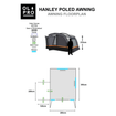 Hanley Campervan Awning (Fibreglass Poles) OLPRO