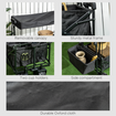 Outdoor Push Pull Wagon Stroller Cart with Canopy Top OLPRO Extra