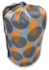 An image of the draw string bag on the Dark Moon Pattern Single Sleeping Bag - 300gsm fill,