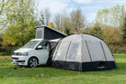 OLPRO Cubo Campervan Awning OLPRO on a VolksWagen T5, the awning doors are closed