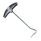 A white background photo of the peg puller included with the case of pegs from OLPRO.