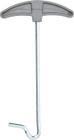 The OLPRO Plastic Handle Peg Puller pictured on white background.