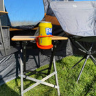 OLPRO Bamboo Camping Stool 2 Fold 