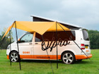 Pre-Loved Multi Shade Campervan Canopy Orange
