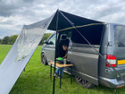Pre-Loved Scenic Shade Campervan Canopy with PVC Window Charcoal