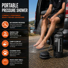 11L Camping off grid Shower Bag