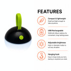 Mini Waterproof  Rechargeable Light OLPRO