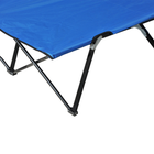 Double Folding Camping Cot with Carry Bag - Blue OLPRO Extra