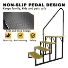 4 Step Ladder for Campervan/Caravan/ RV/ Hot Tub/ Pool with Handrail OLPRO Extra
