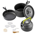 Portable Outdoor Cookware Set - Lightweight & Durable Camping Kit LISM
