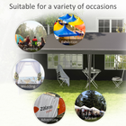 6m x 3m Garden Gazebo - Dark Grey Outsunny
