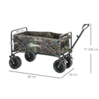 Foldable Outdoor Utility Wagon with Carry Bag - Camouflage OLPRO Extra