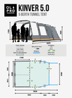 Pre-Loved Kinver 5.0 - 5 Berth Tent | Lightly Used | OL220R OLPRO