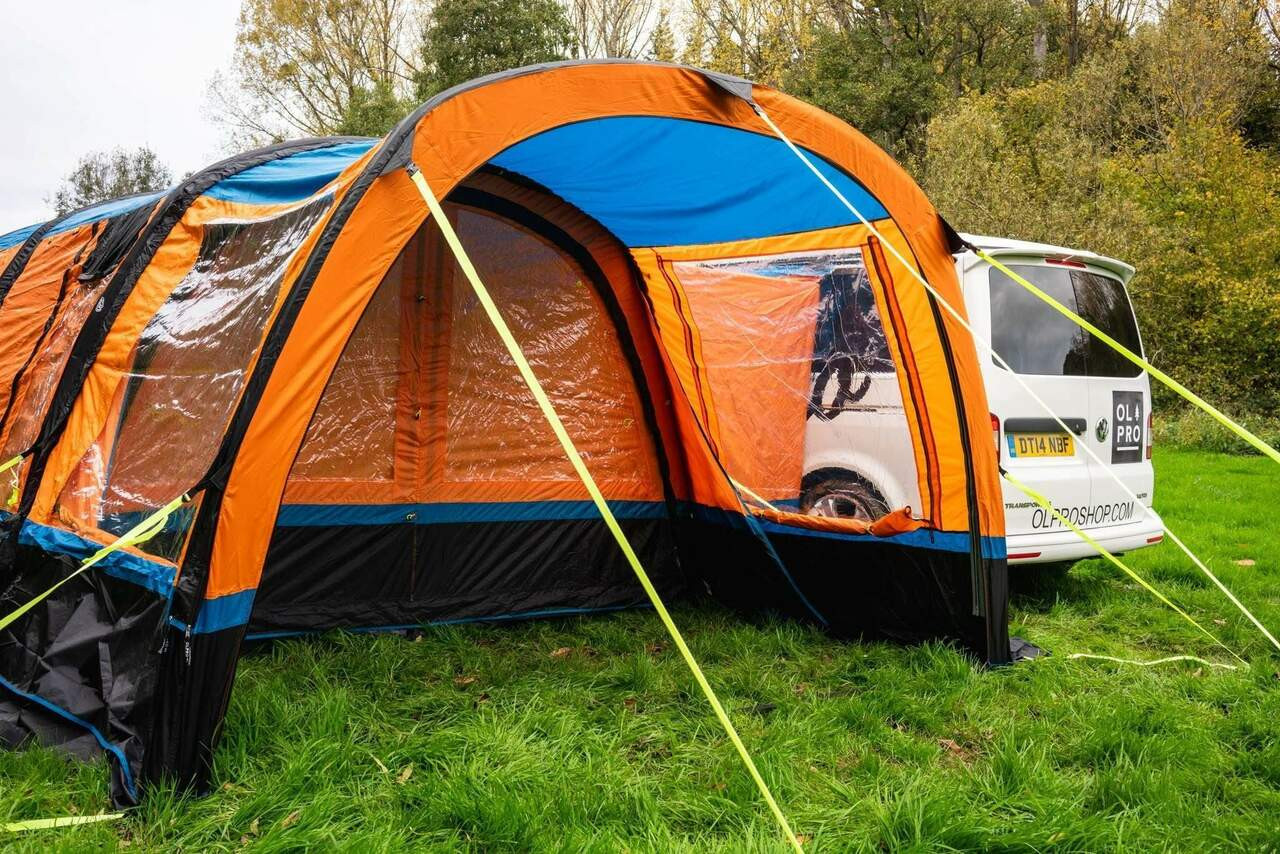 ORANGE COCOON BREEZE CAMPERVAN AWNING EXTENSION