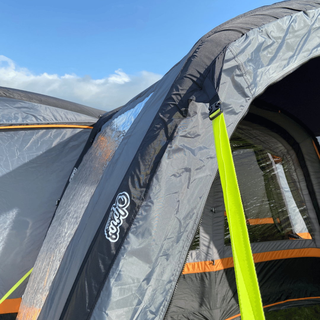 Cocoon Breeze Campervan Awning Extension Charcoal & Orange | OLPRO