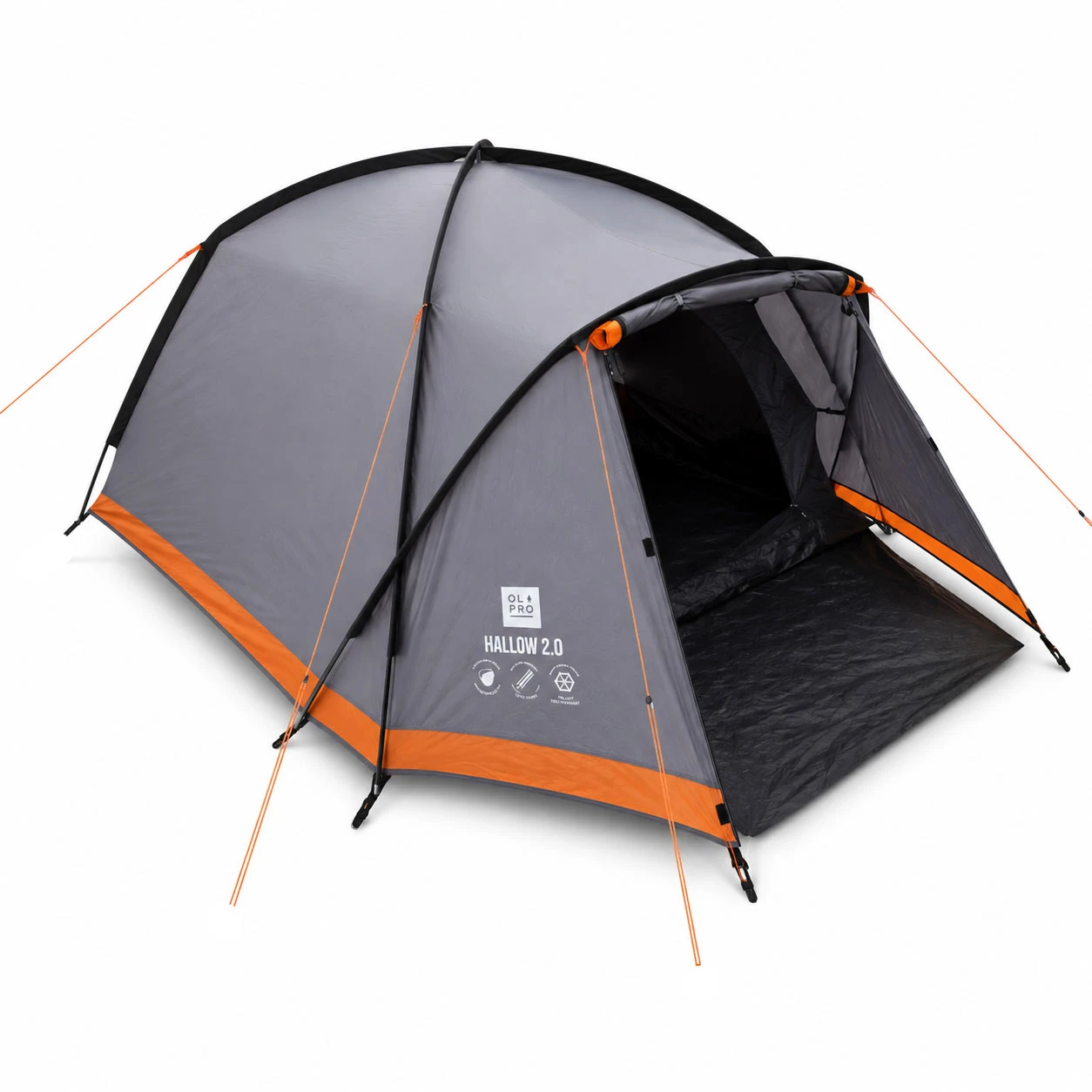 großes pop-up zelt zusammenlegen Outsunny Instant-Pop-Up-Zelt für 4 Personen, mit Bodenplane 2 Türen Used Cube Elite C62 Product Color (Specific) : Black Couleur:Bleu Indigo
