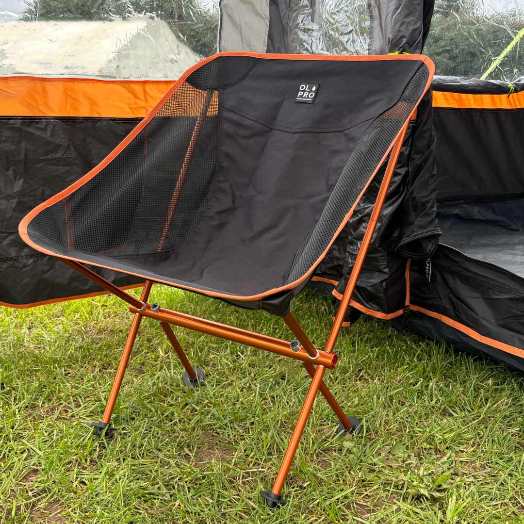 Ultraleichter Campingstuhl  Niedriglehner