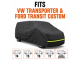 VW/FORD Transporter/Transit Custom 4 ply campervan cover black