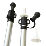 2 pcs Aluminium Telescopic Canopy Poles 230cm OLPRO
